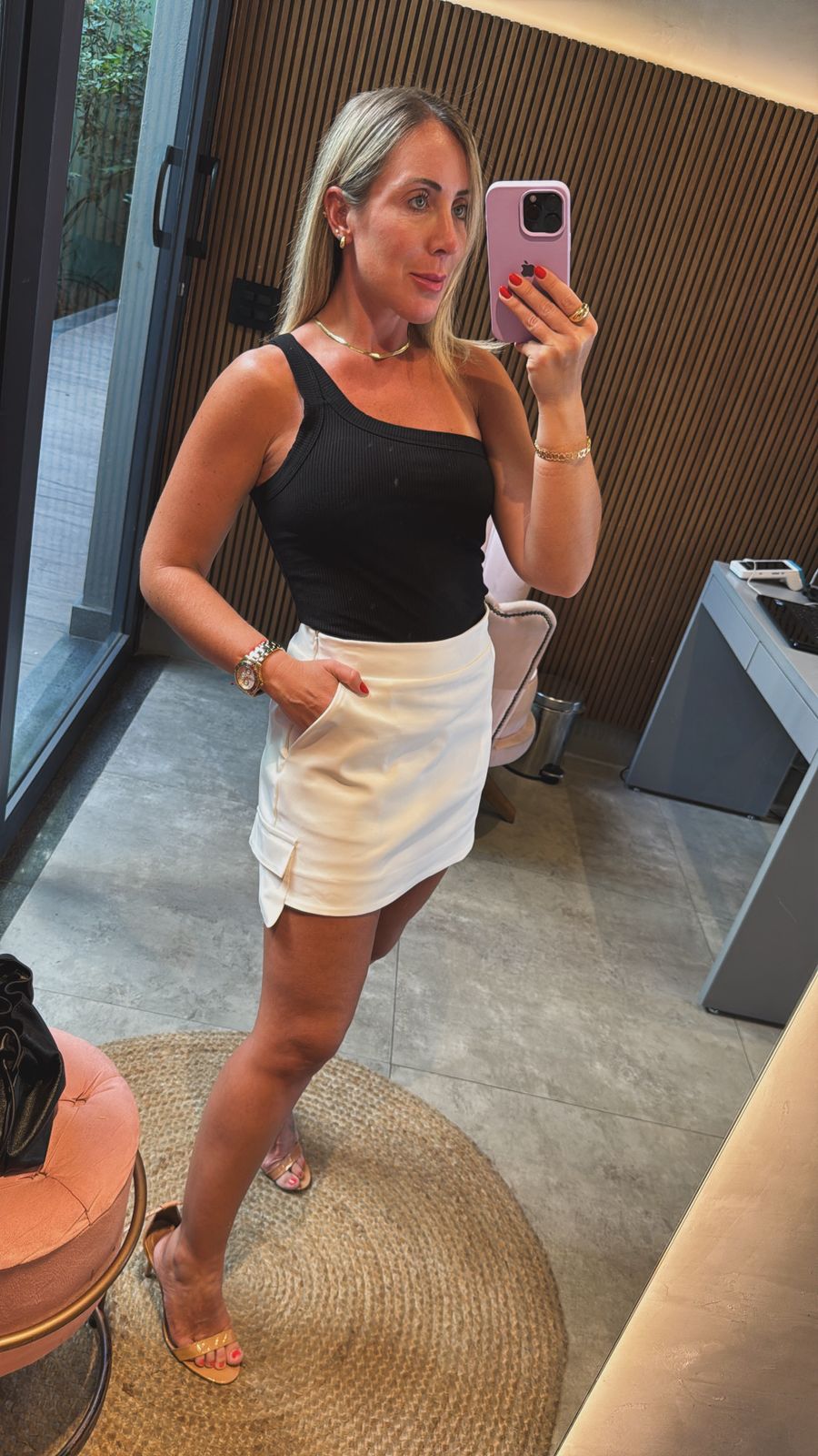Short saia cargo