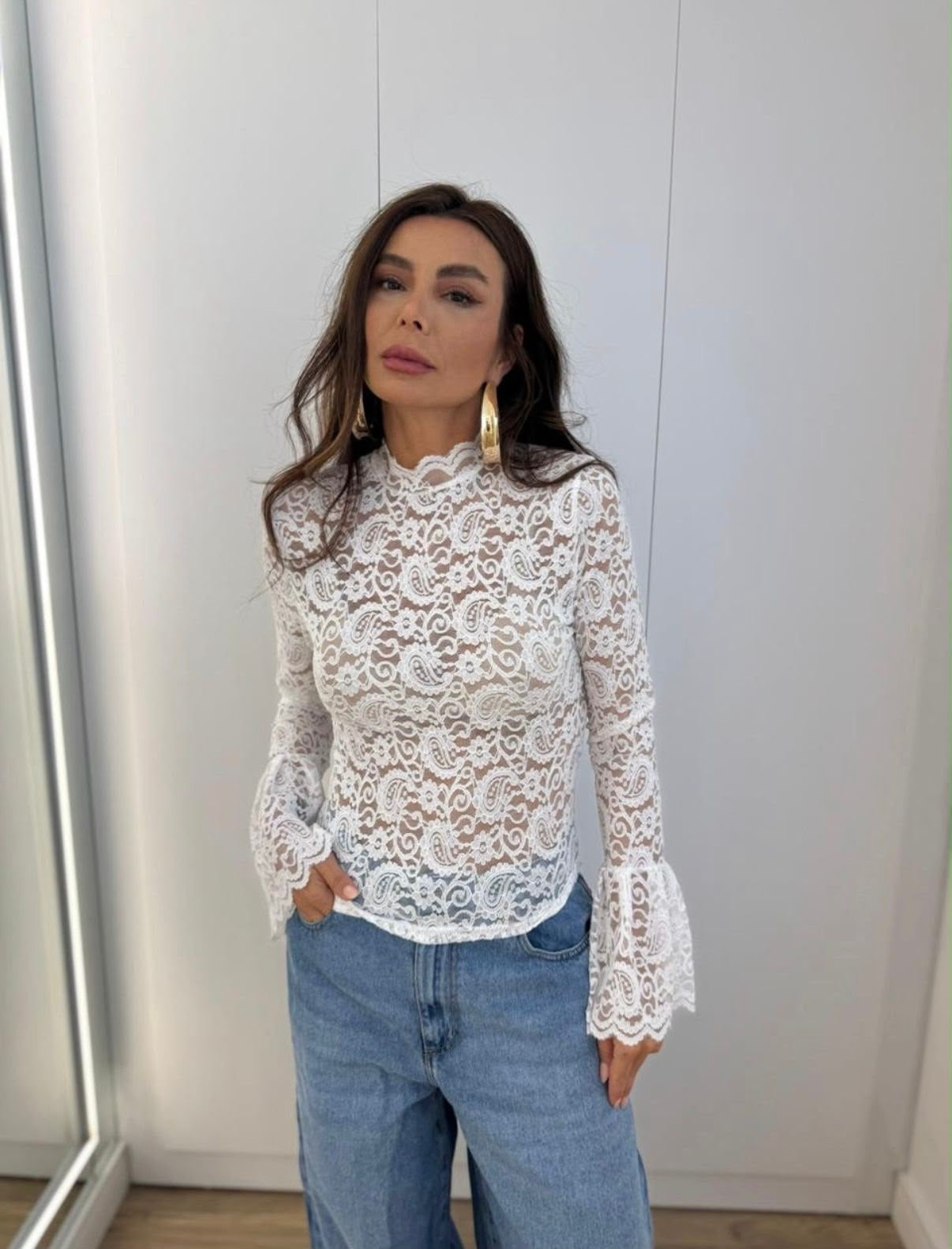 Blusa renda Tatiana