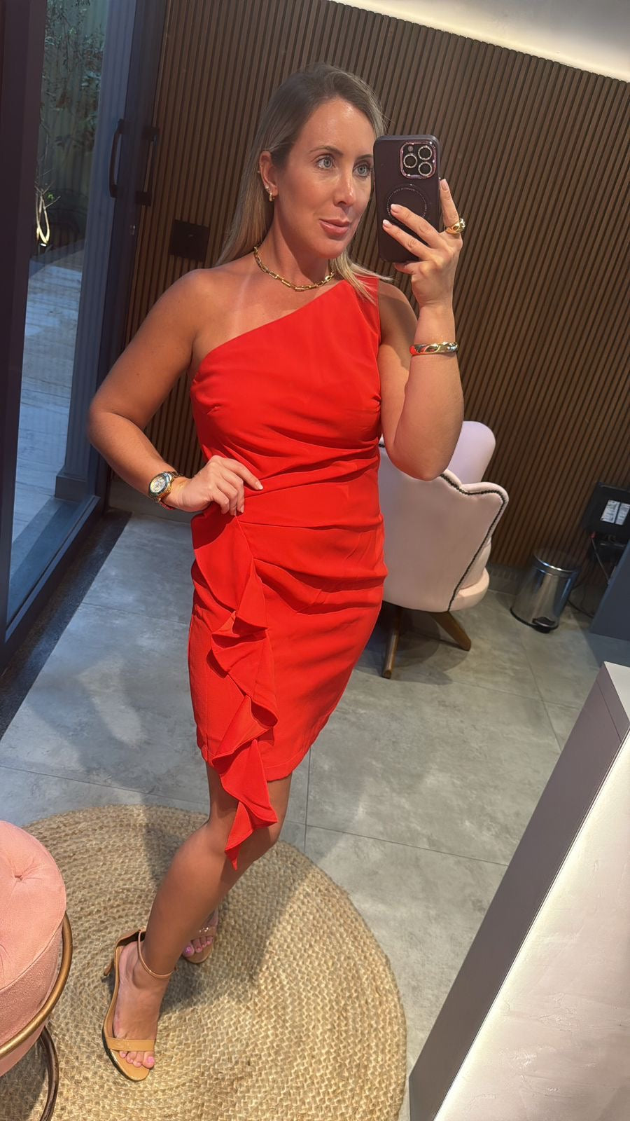 Vestido em alfaiataria