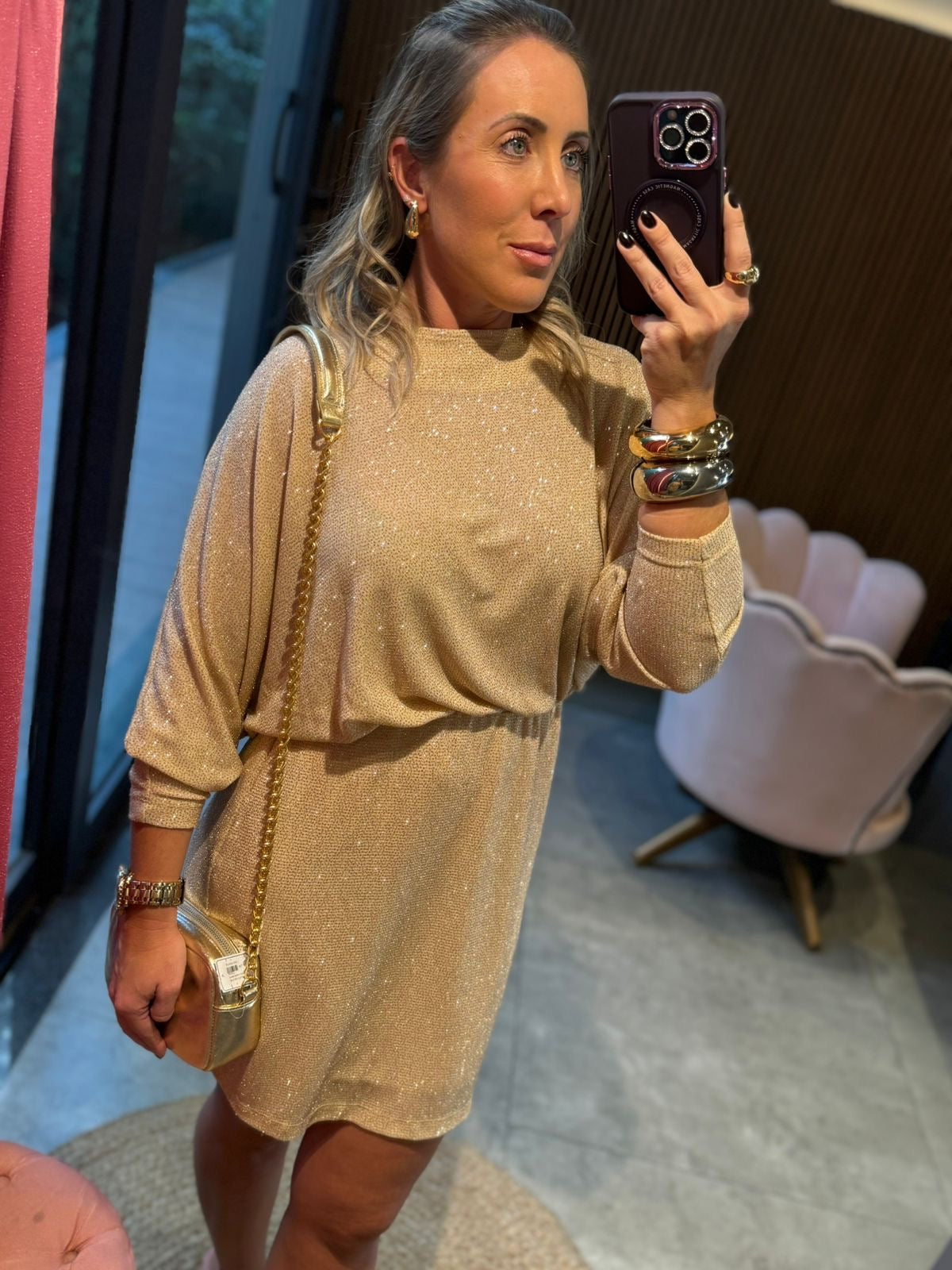 Vestido brilho