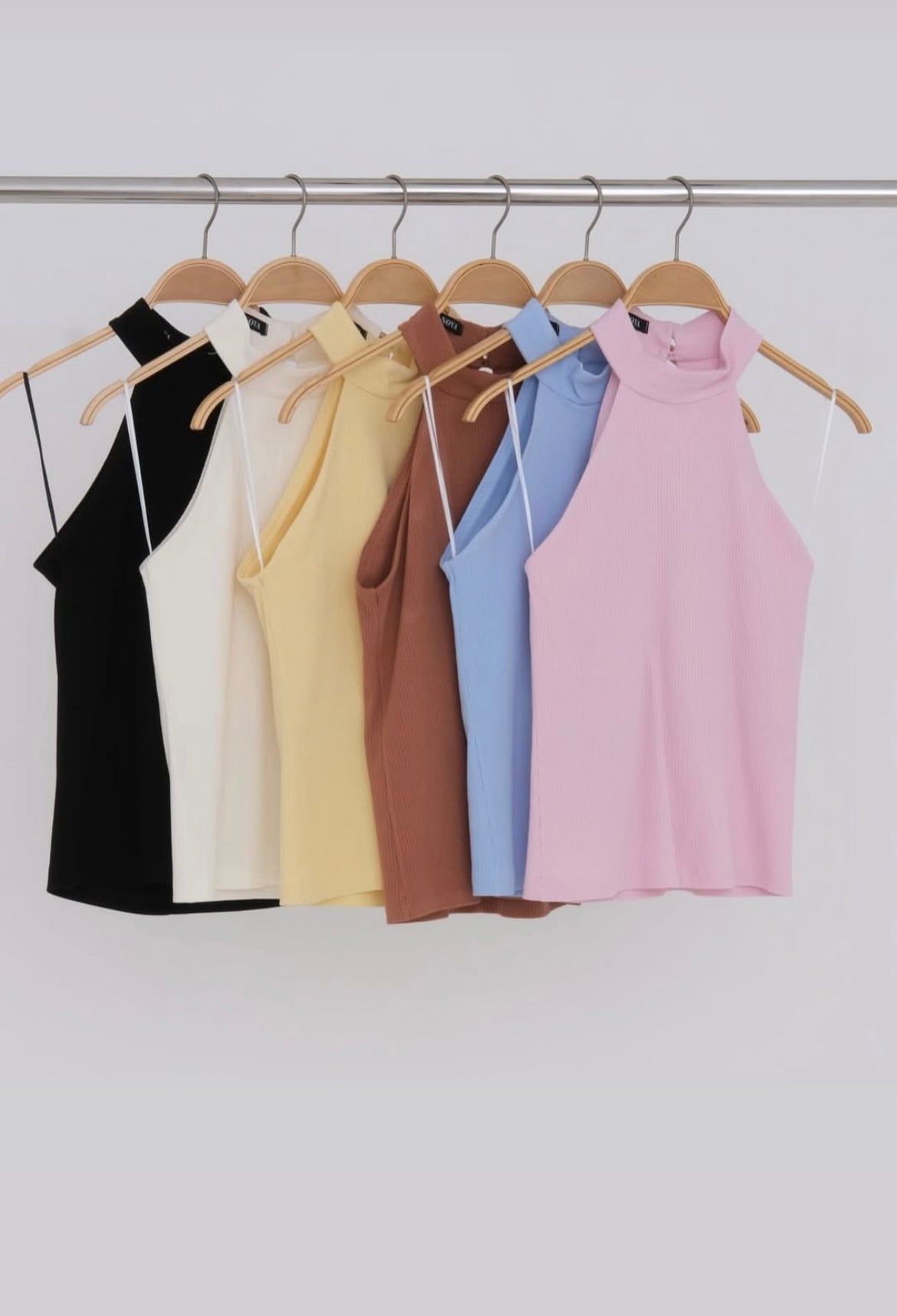 Regata gola alta canelada