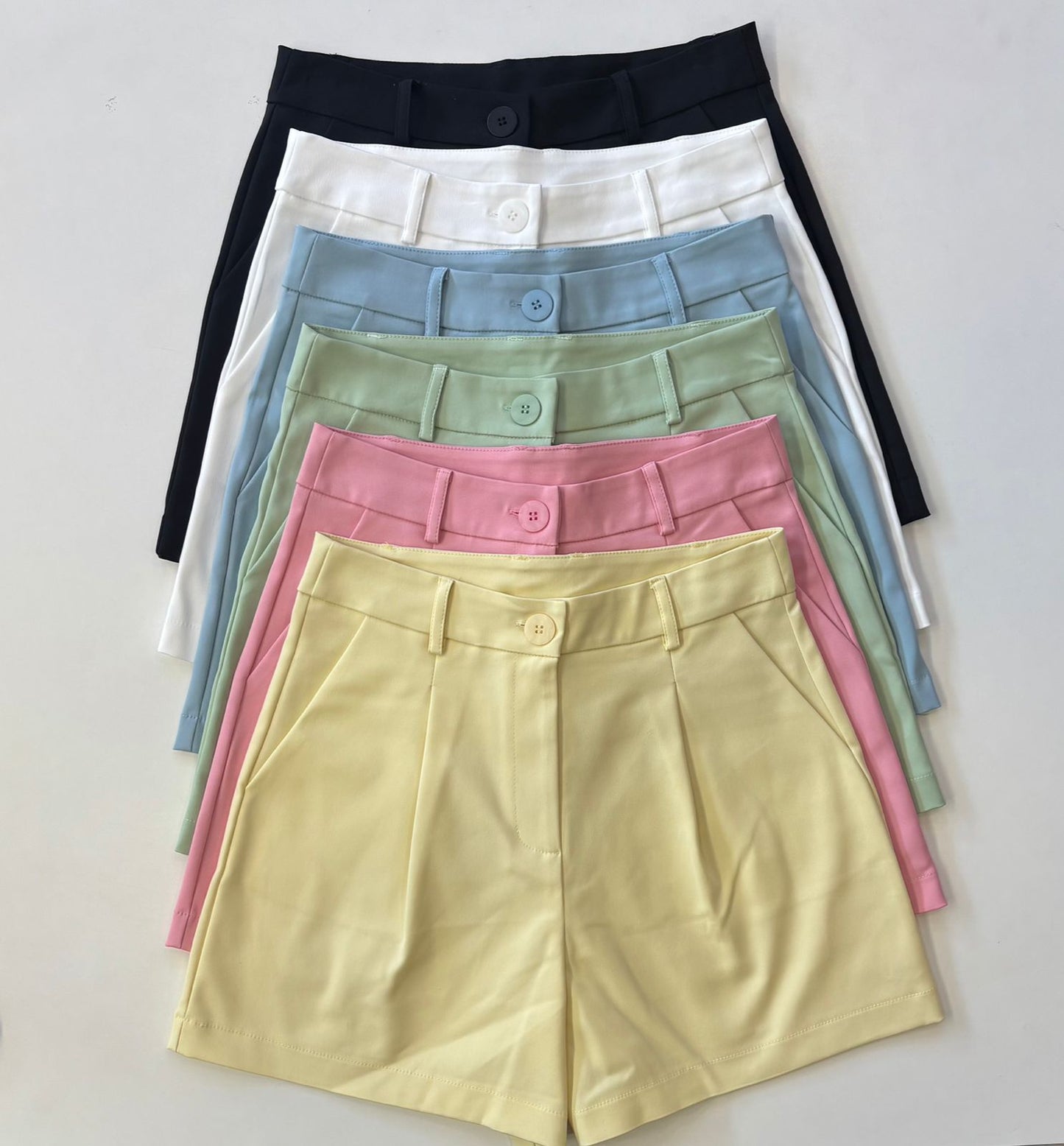 Short em alfaiataria