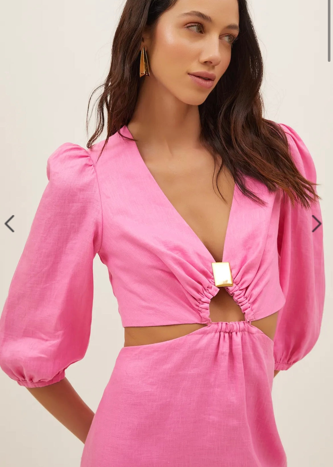 Vestido em linho