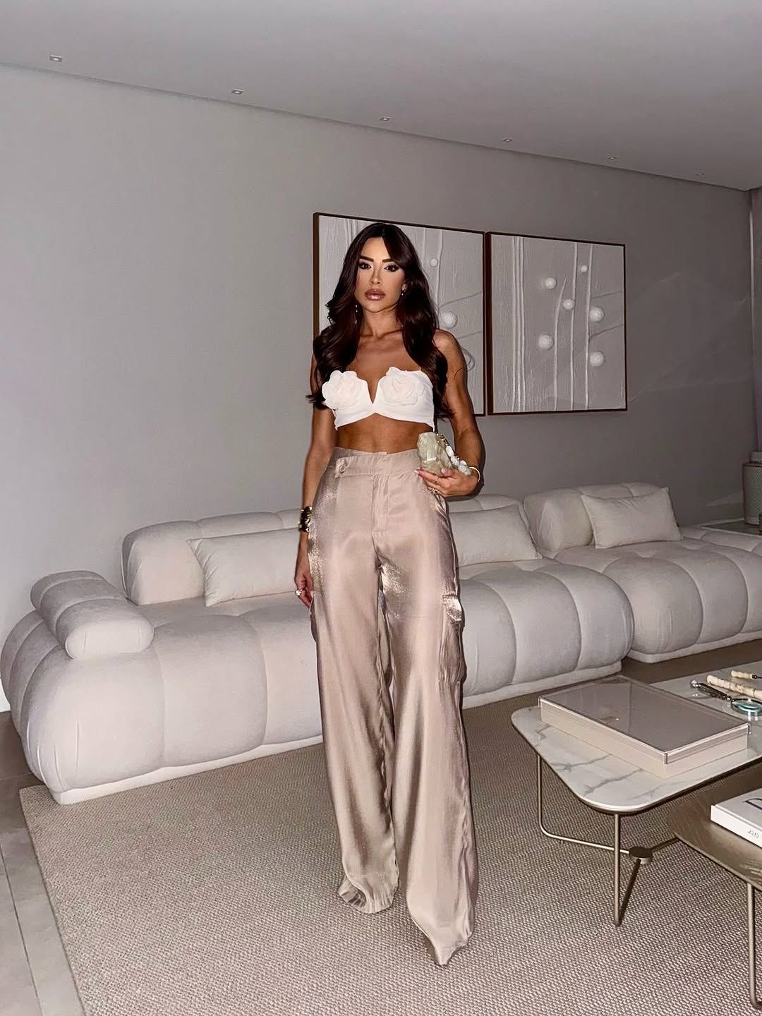 Calça cargo Margot