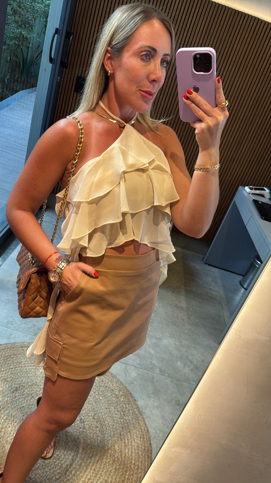 Short saia cargo