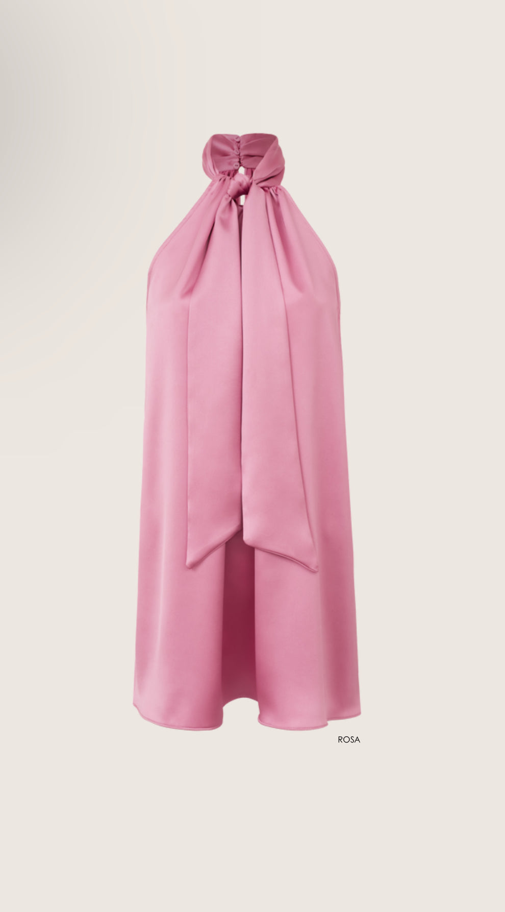 Vestido cetim