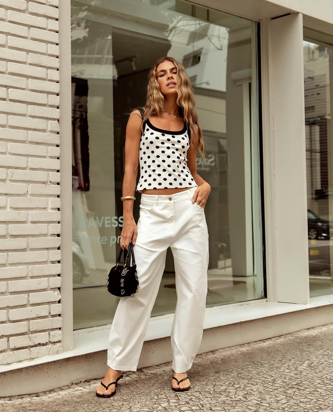 Regata básica polkadots