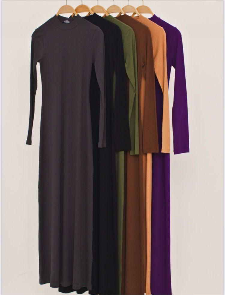 Vestido longo golinha