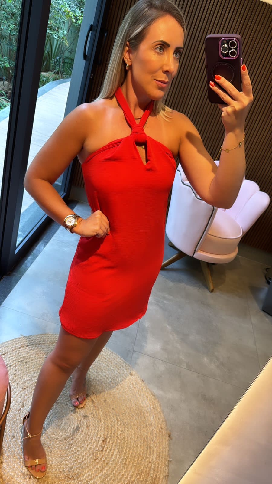 Vestido nó