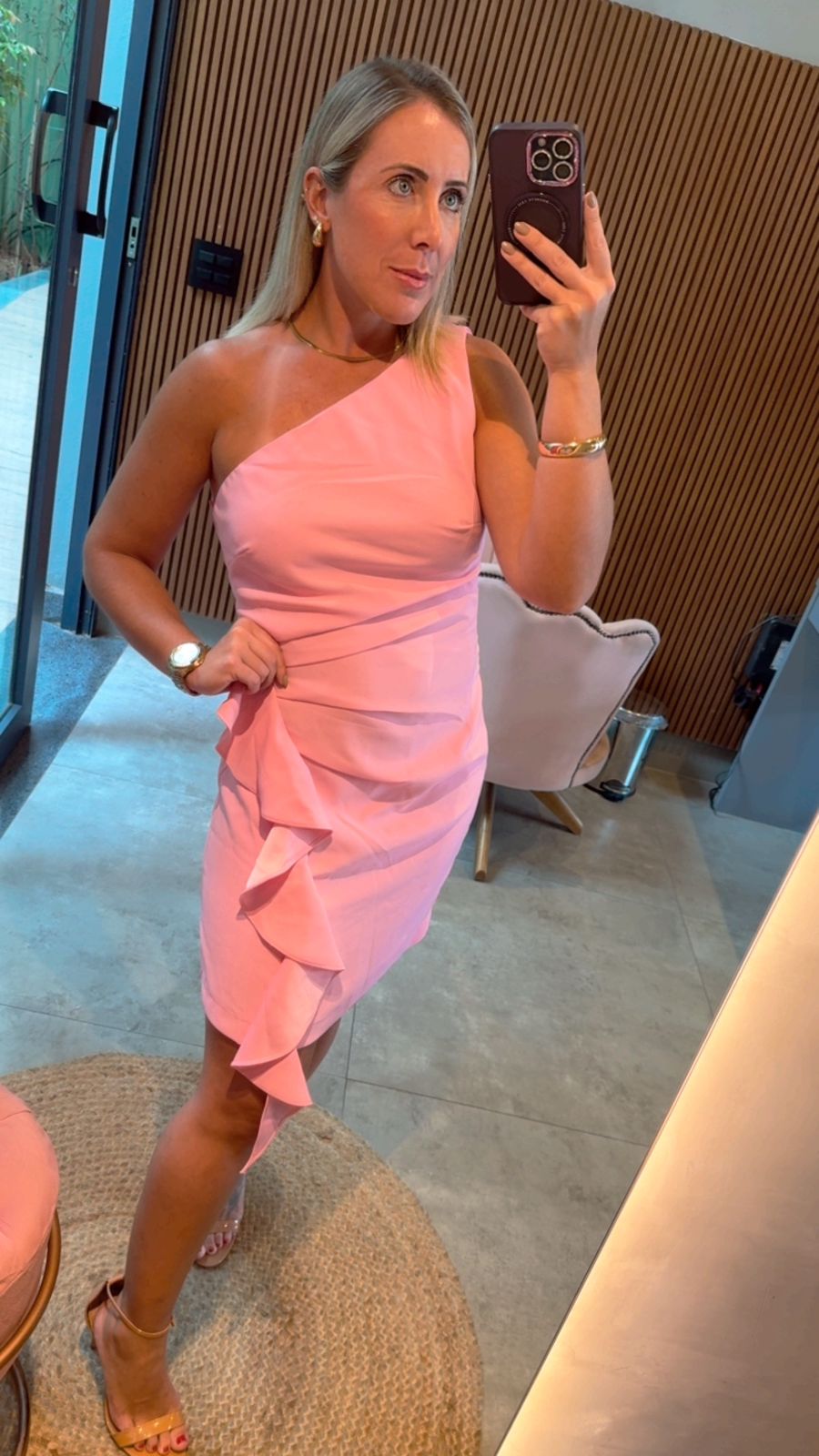 Vestido em alfaiataria