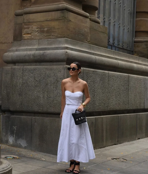 Conjunto em laise de algodão