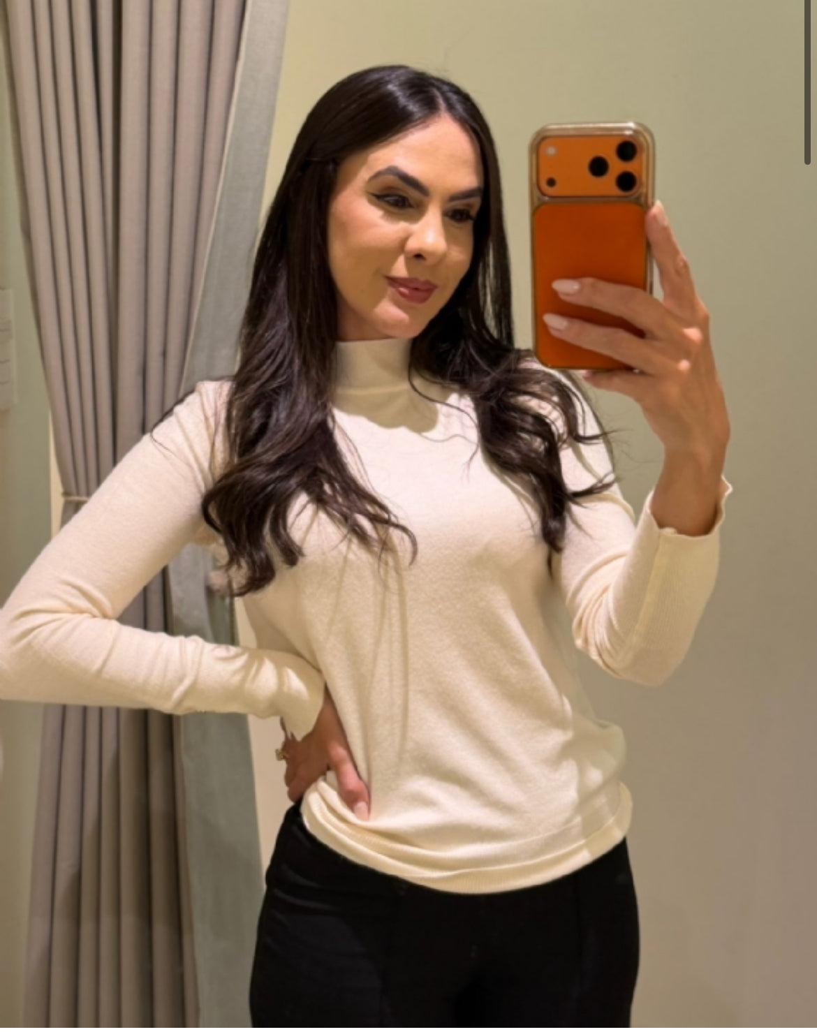Blusa tricô importado