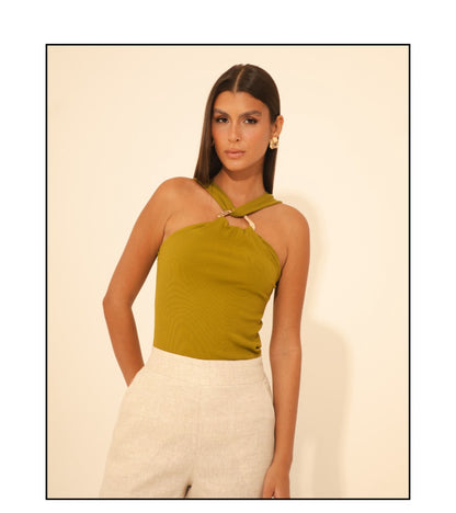 Blusa fivela