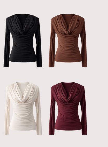 Blusa malha degagê