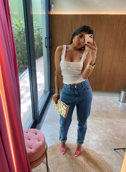 Blusa em tricot