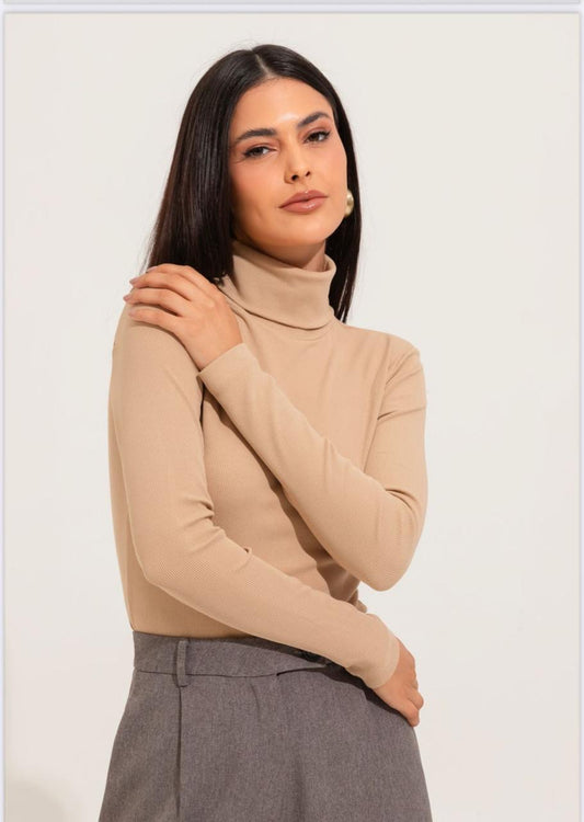 Blusa canelada Rose