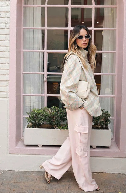 Calça cargo alfaiataria Beth