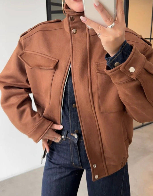 Jaqueta suede