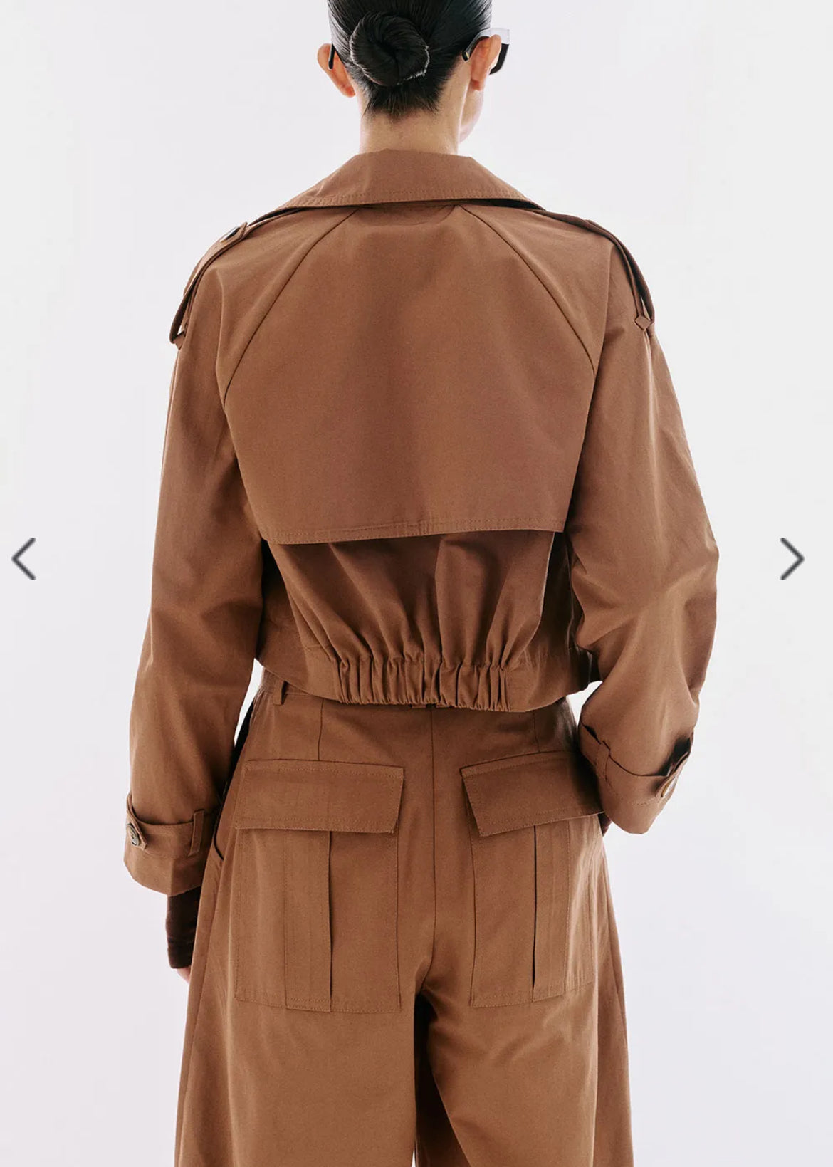 Trench coat curto Jaqueline