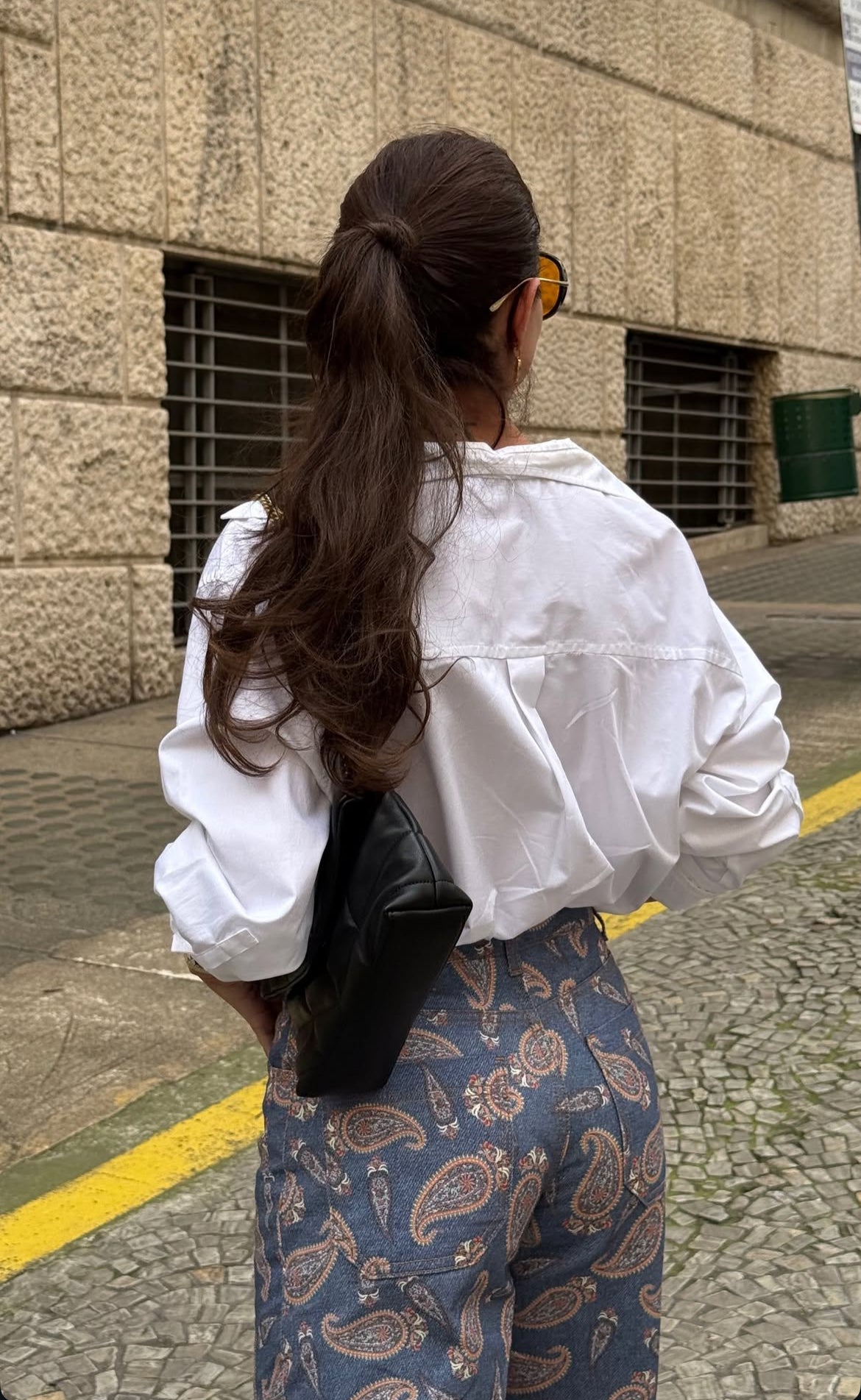 Calça jeans barrel