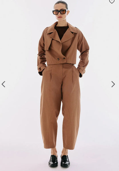 Trench coat curto Jaqueline