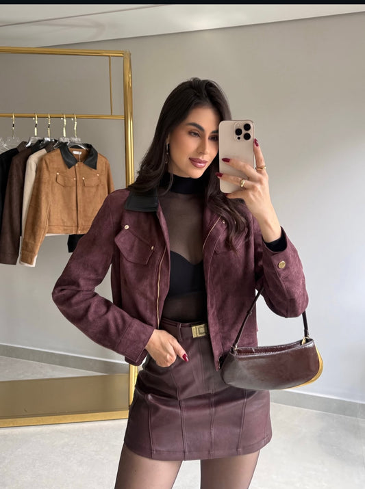 Jaqueta suede