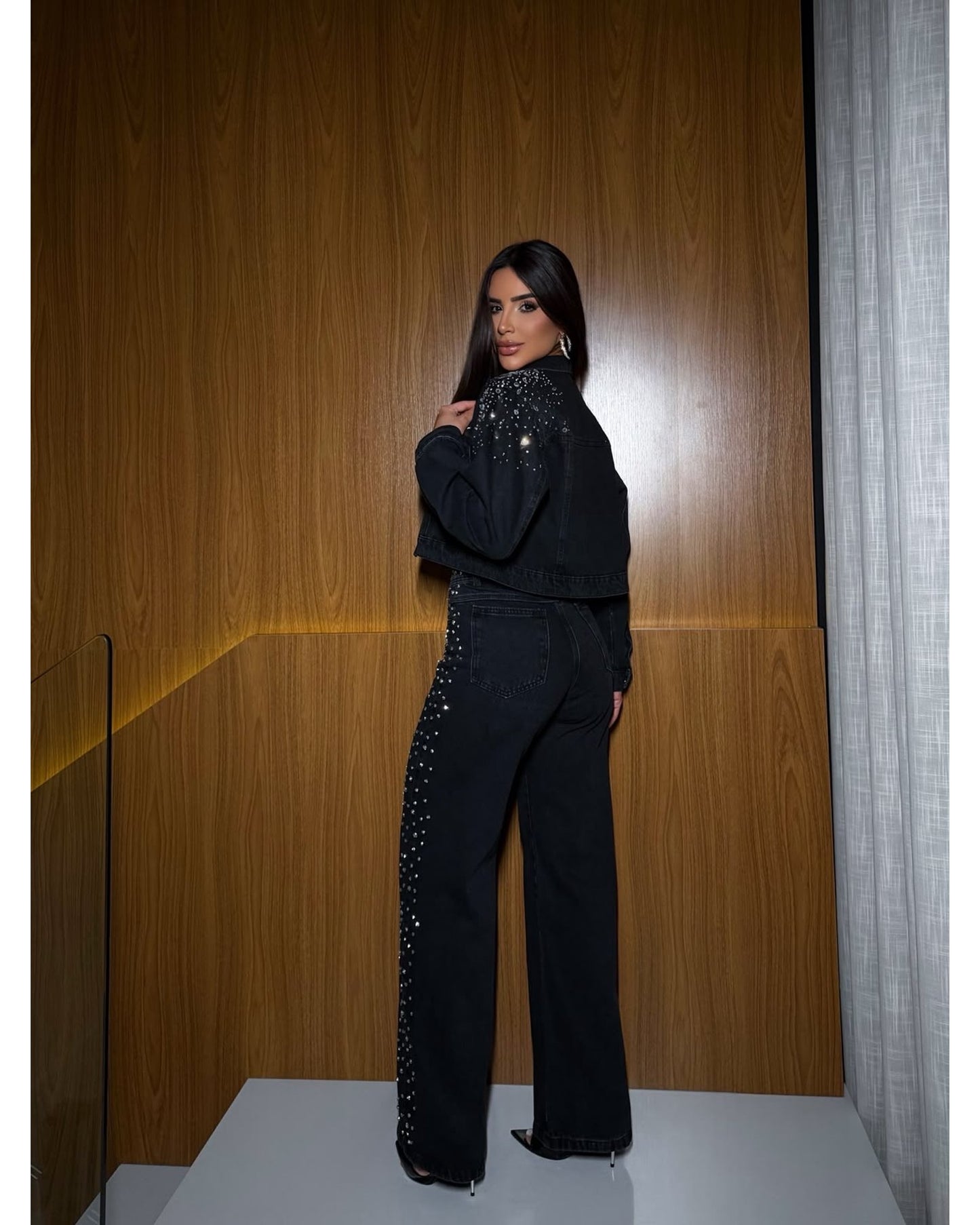 Calça wide leg Thais
