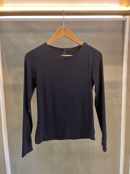 Blusa manga longa poliamida