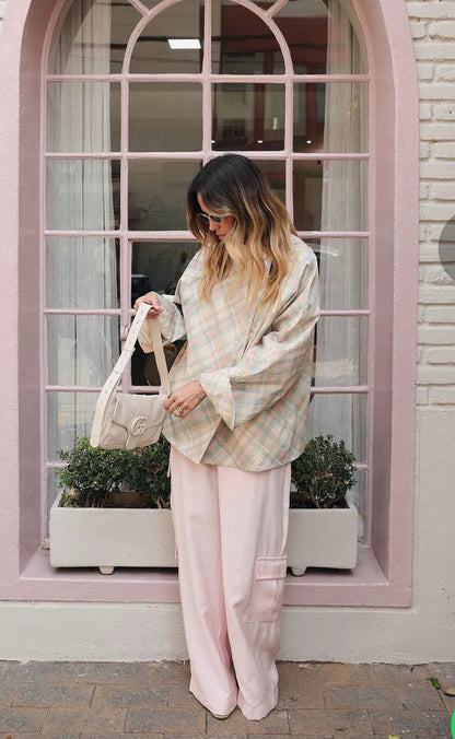 Calça cargo alfaiataria Beth