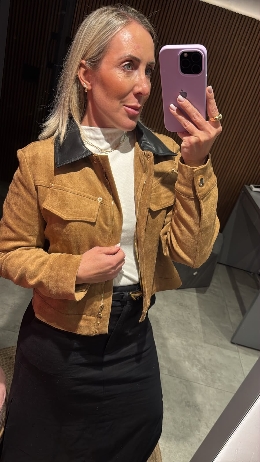 Jaqueta suede