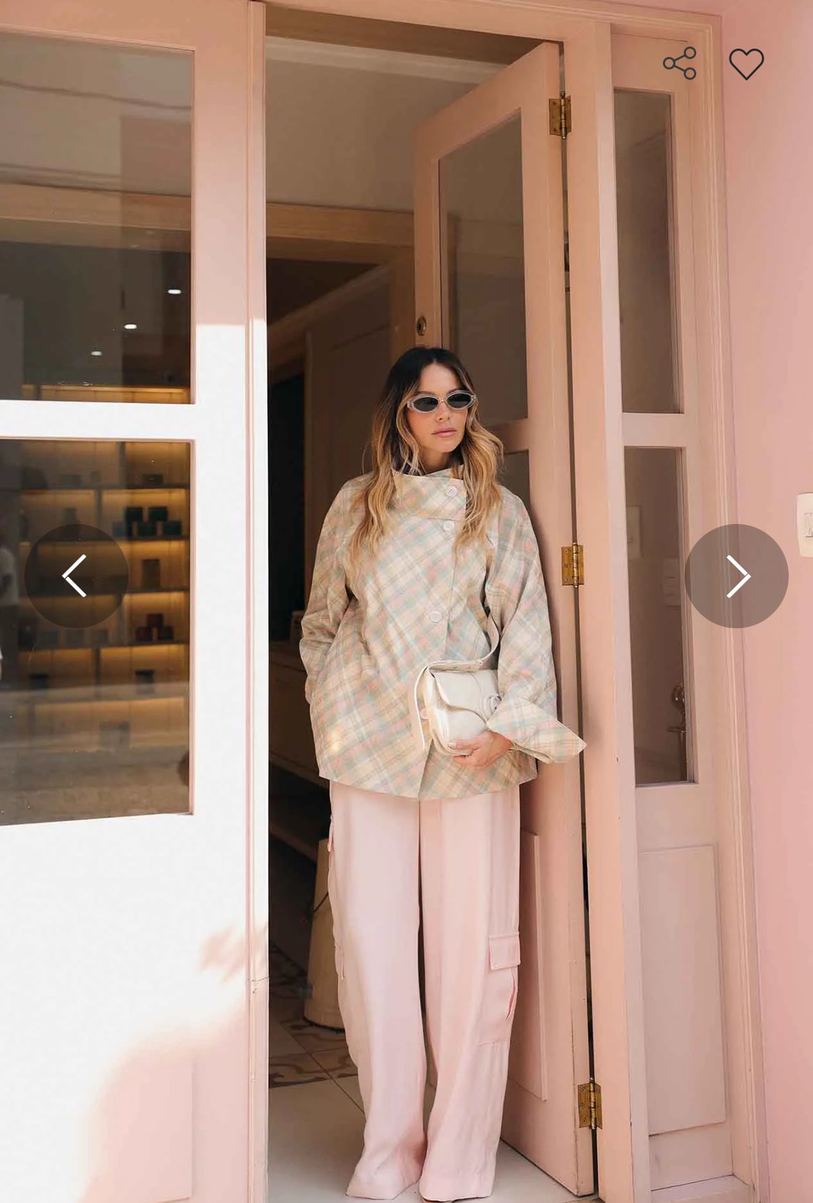 Calça cargo alfaiataria Beth