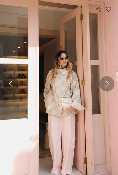 Calça cargo alfaiataria Beth
