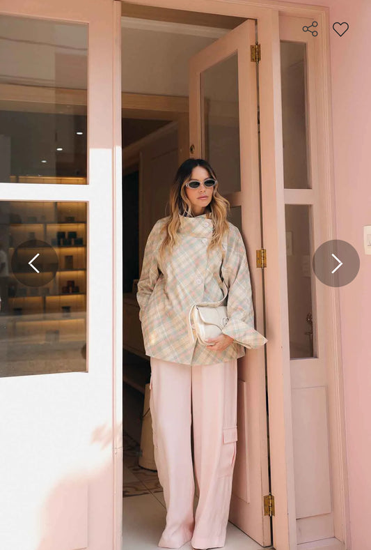 Calça cargo alfaiataria Beth