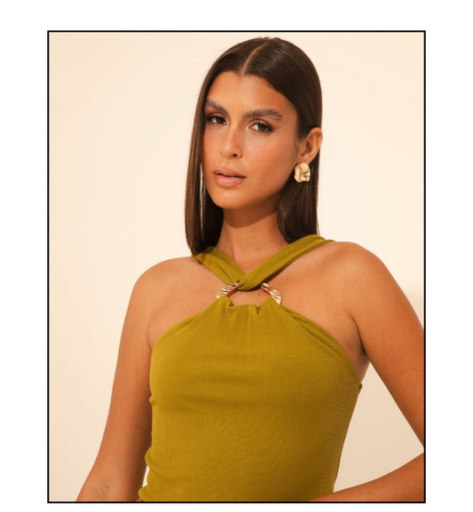 Blusa fivela
