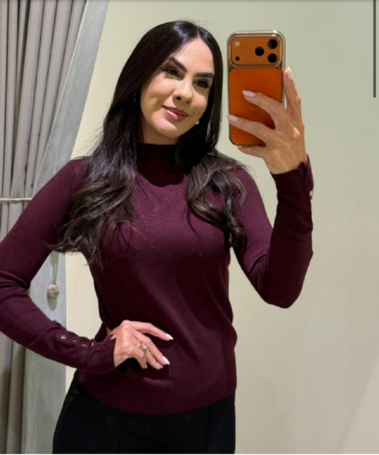 Blusa tricô importado