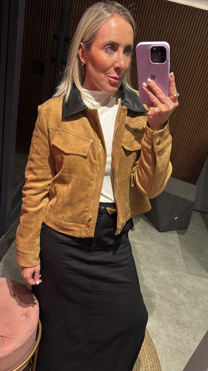 Jaqueta suede