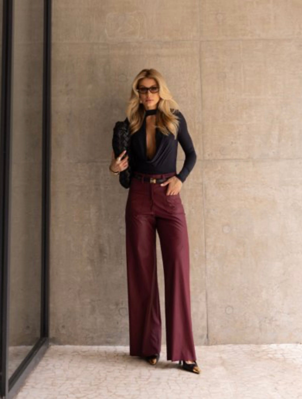 Calça PU Daiana