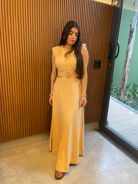 Vestido longo muscle