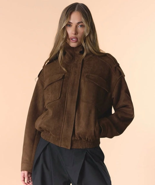 Jaqueta suede