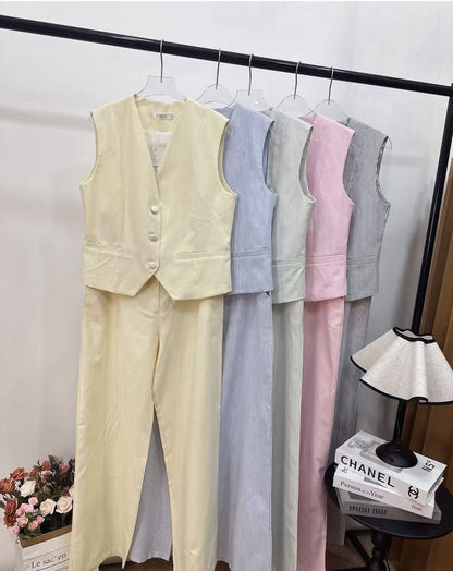 Conjunto listrado Yara