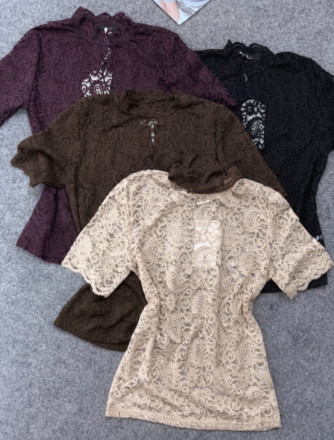 Blusa renda Dália