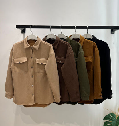 Camisa em suede