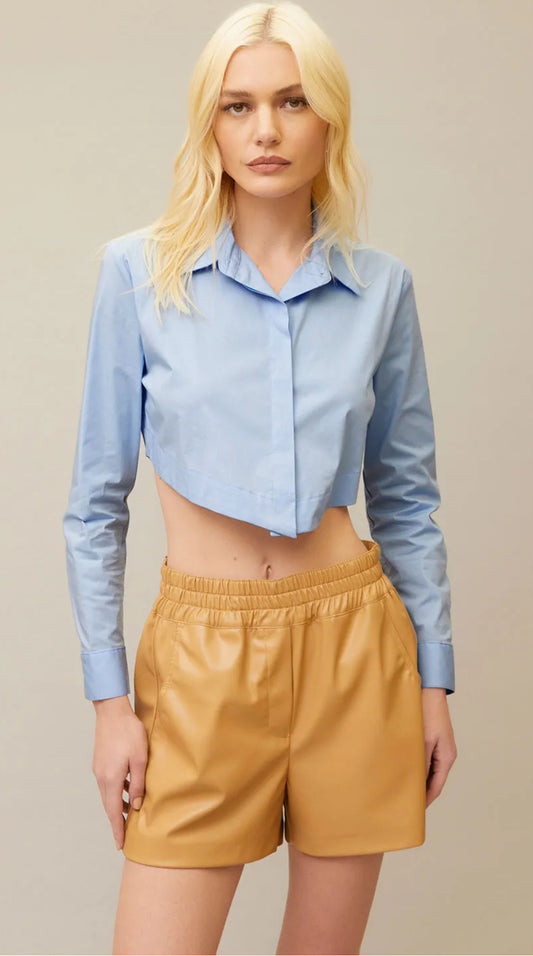 Camisa cropped Hit