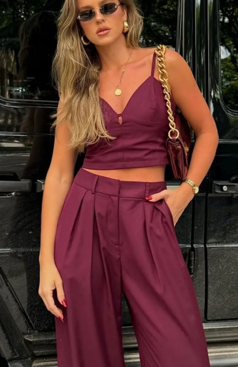 Cropped de alça